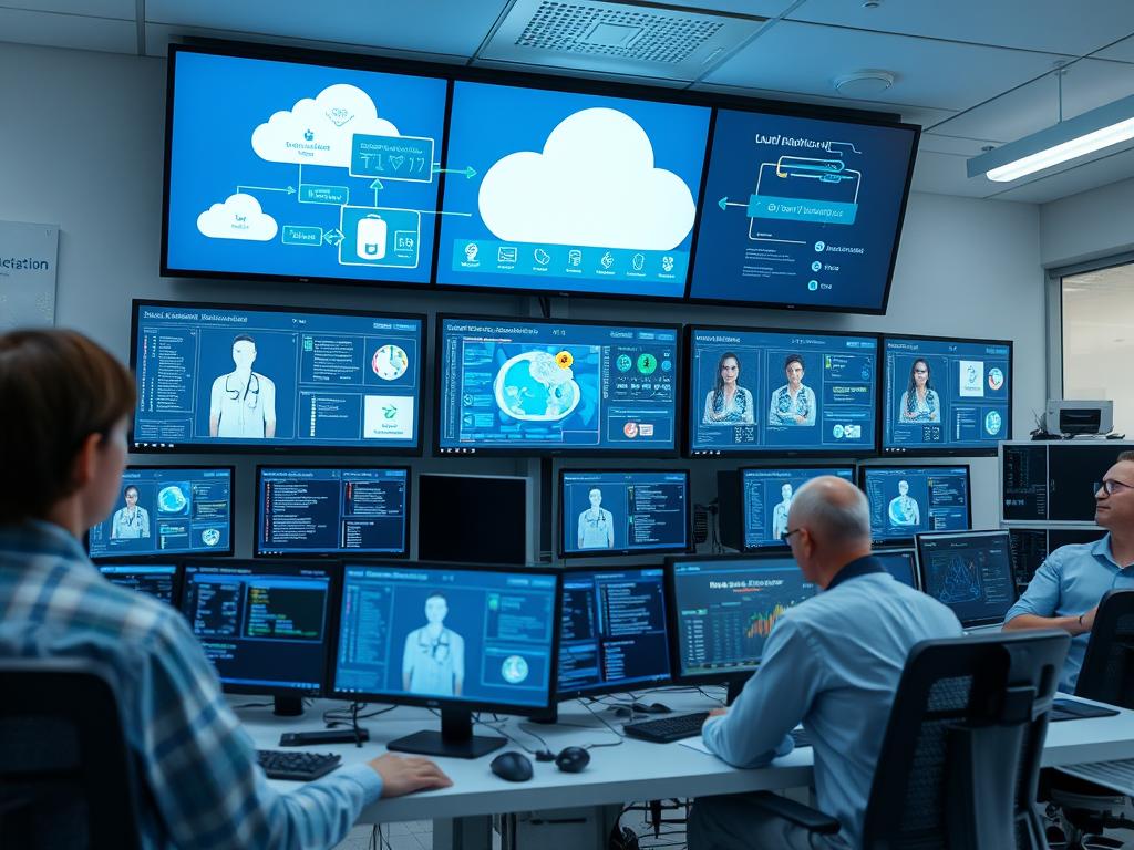 Cloud-Integration in Krankenhäusern für KI-Anwendungen Cloud-Integration in Krankenhäusern für KI-Anwendungen