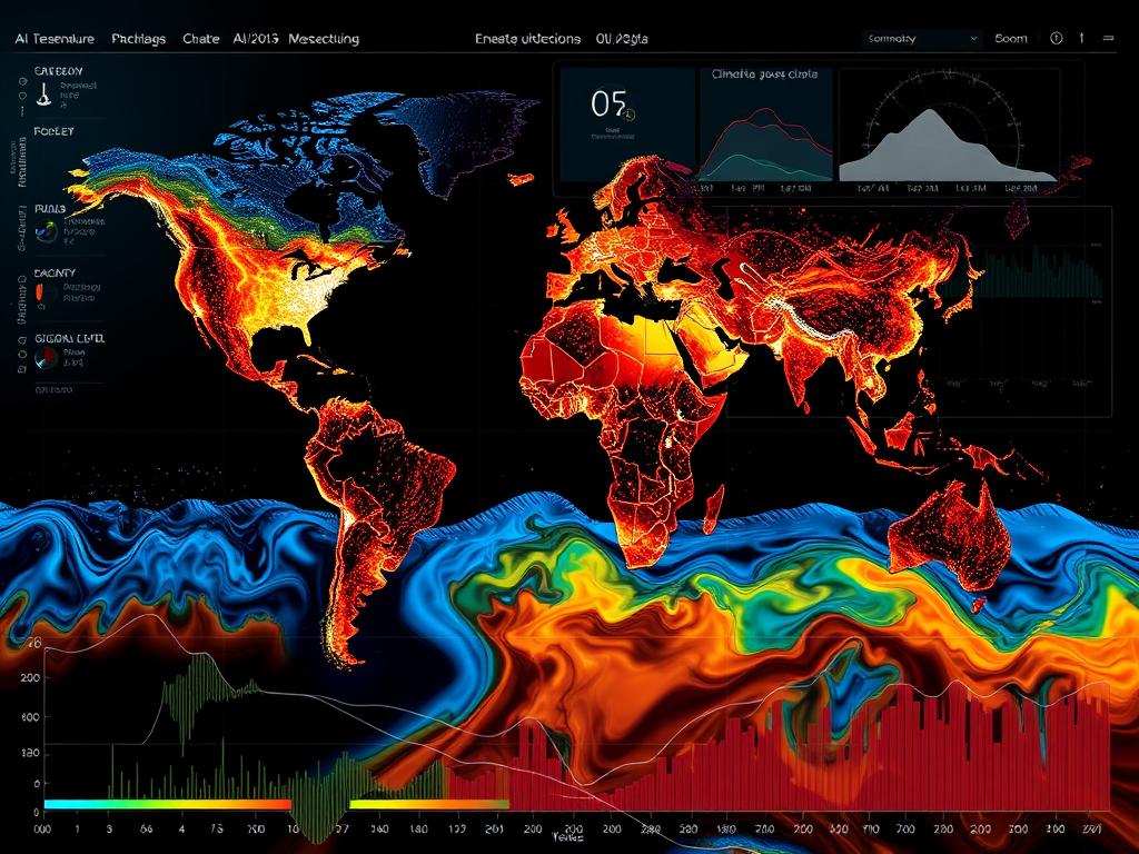 KI-gestützte Klimaanalyse mit Visualisierung von Wetterdaten und Prognosemodellen