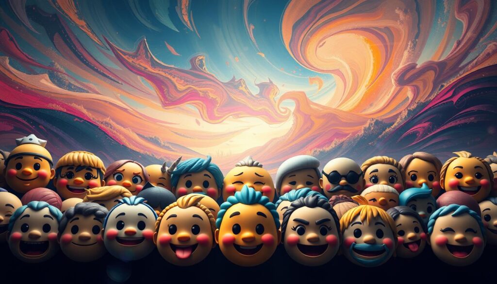 individuelle Emoji-Kreationen