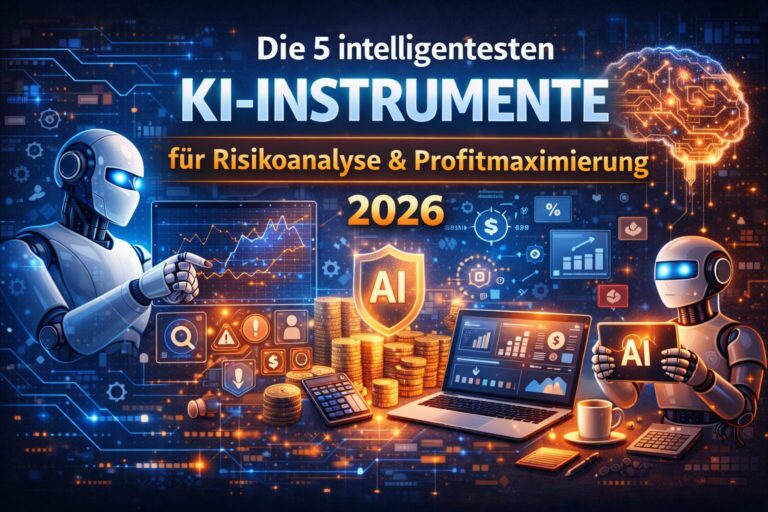 Die 5 intelligentesten KI-Instrumente für Risikoanalyse & Profitmaximierung 2026