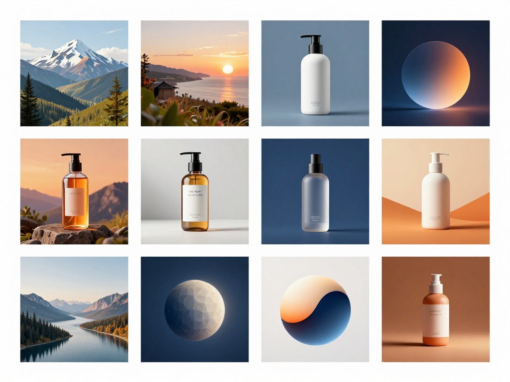 Midjourney generierte Bilder für Content-Marketing