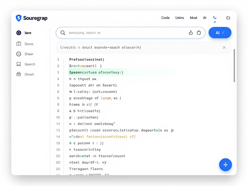 Sourcegraph semantische Codesuche und KI-gestützte Analyse