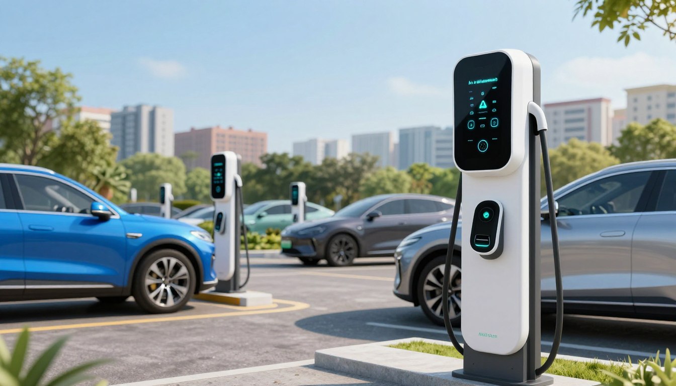 Intelligente Ladesäulen