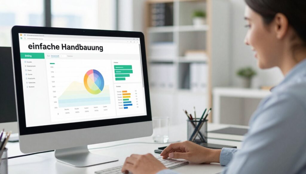 einfache handhabung text