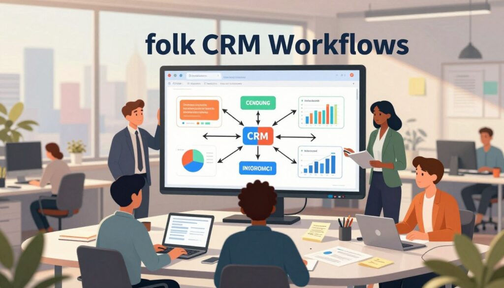 folk CRM Workflows